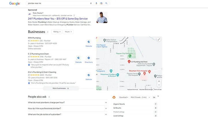 local search engine optimization