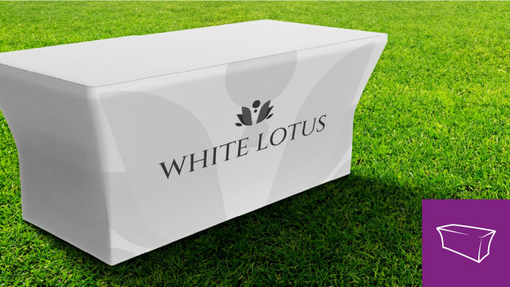 make table covers stand out