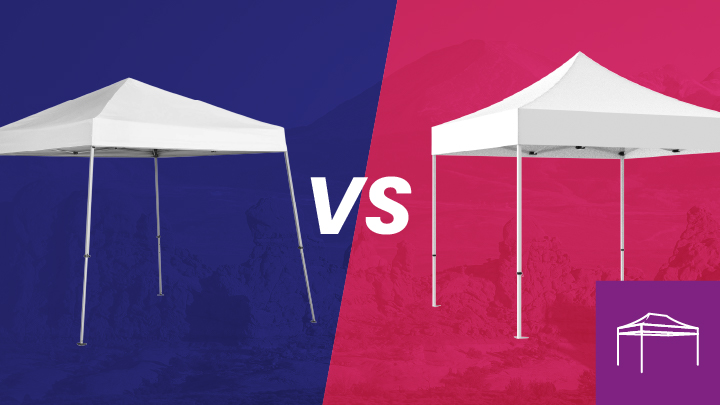 Slant Leg Vs Straight Leg Canopy