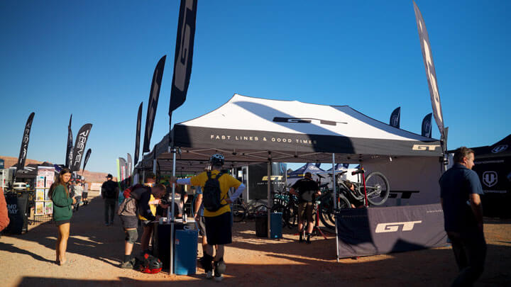 gt bikes event displays