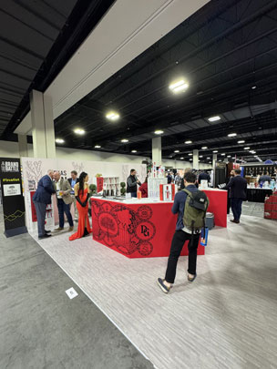 case study: devils grin custom branded bar countertops for wswa access live activation