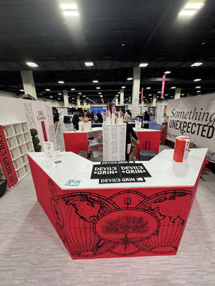 case study: devils grin custom branded bar countertops for wswa access live activation