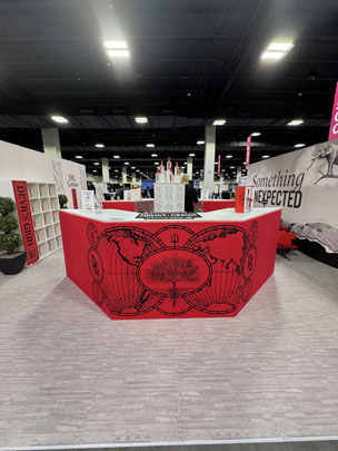 case study: devils grin custom branded bar countertops for wswa access live activation