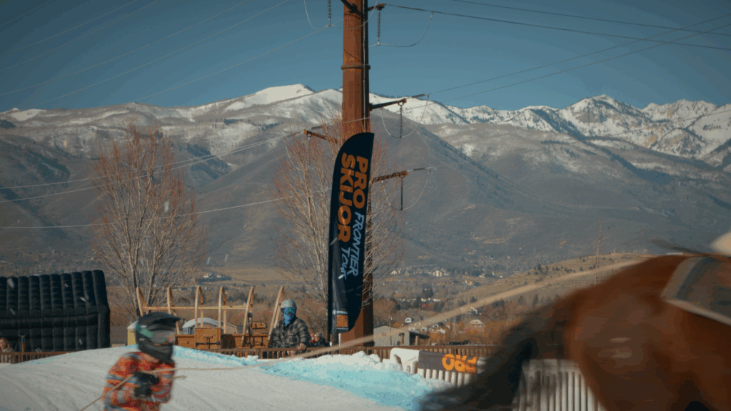 pro skijor event activation case study: how strike helped brand a popular winter sporting event