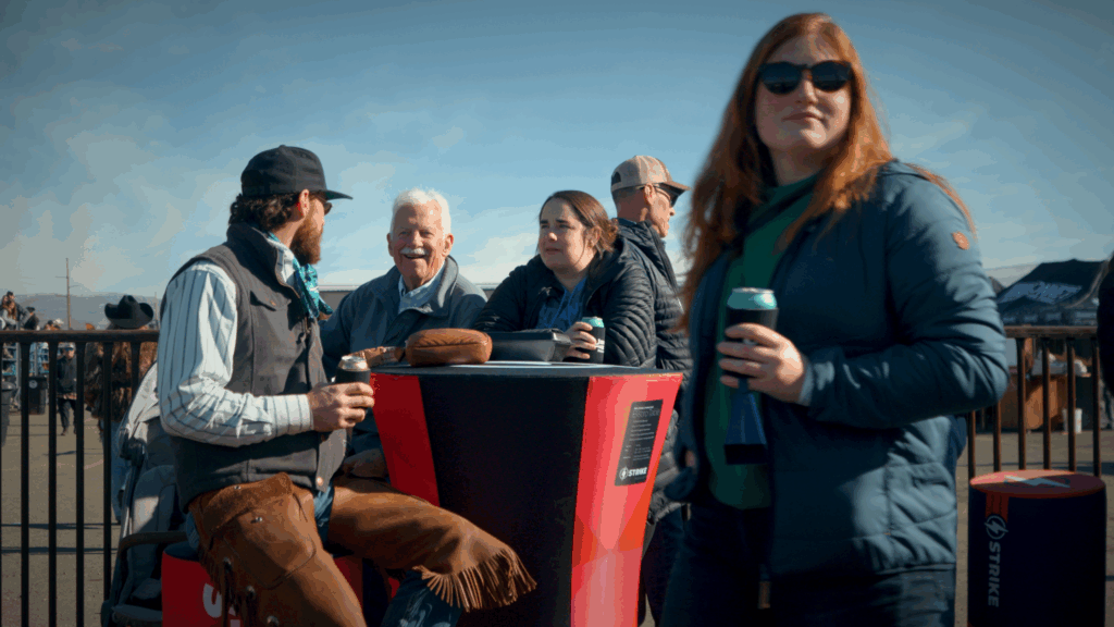 pro skijor event activation case study: how strike helped brand a popular winter sporting event