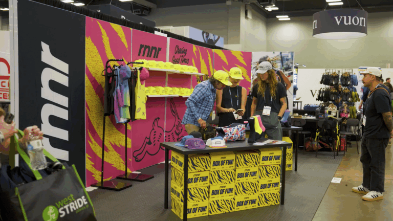 Trade show booth engagement rnnr.